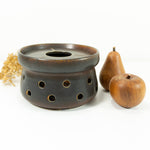 TEA POT WARMER, series 'Friesland' by Melitta Germany, rustic brown vintage tableware