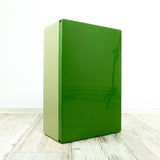 1970s Bicolor Green Plastic BATHROOM MEDICINE Cabinet 'Saphir' by Pneumant, GDR Eastgermany