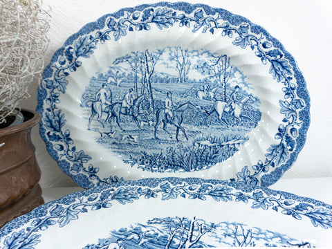 MYOTTS COUNTRY LIFE, Serving Platter, Fine Staffordshire Hand