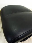 Large 1970s Danish Design Midcentury LEATHER LOUNGE OTTOMAN Footstool