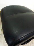 Large 1970s Danish Design Midcentury LEATHER LOUNGE OTTOMAN Footstool