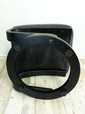 Large 1970s Danish Design Midcentury LEATHER LOUNGE OTTOMAN Footstool