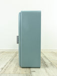 Light Blue  1950s MIDCENTURY DESIGN Medicine Cabinet, one door glass shelves