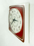 1970s Westgerman Midcentury Plastic Battery Clock By Blessing
