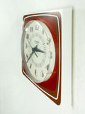 1970s Westgerman Midcentury Plastic Battery Clock By Blessing