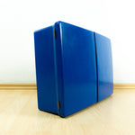 Rare Color! Royal Blue 1960s MIDCENTURY Medicine Cabinet two doors