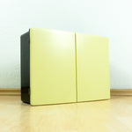 Fabulous 1960s Yellow Black Midcentury MEDICINE CABINET Westgermany