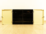 Fabulous 1960s Yellow Black Midcentury MEDICINE CABINET Westgermany