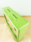 Large 1970s green ILLUMINATED Mirrored MIDCENTURY Medicine CABINET