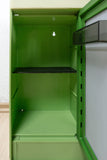 Large 1970s green ILLUMINATED Mirrored MIDCENTURY Medicine CABINET