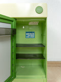 Large 1970s green ILLUMINATED Mirrored MIDCENTURY Medicine CABINET