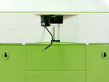 Large 1970s green ILLUMINATED Mirrored MIDCENTURY Medicine CABINET