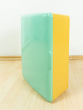 Mint Green Turquoise Vintage Medicine Cabinet – 1970s Mid Century Bathroom