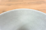Extraordinary 1960s XL Conical Midcentury CERAMIC PLANTER Black White