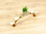 Rare 1960s Midcentury WINDOWSILL PLANT STAND, Vintage 5 Tier Cactus Shelf
