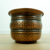 1960s Midcentury Copper Planter Pot – Vintage Flower Pot