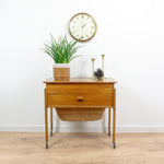 Large 1950s Midcentury BRASS Wall CLOCK With Battery Quartz Clockwork
