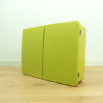 Rare 1970s Yellow Green MEDICINE CABINET, Westgerman Midcentury Design