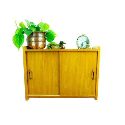 1960s midcentury wooden KITCHEN WALL CABINET, Vintage Medicine Cabinet Cupboard