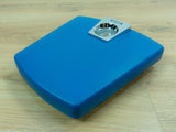 70s Blue Midcentury Mechanical BATHROOM SCALE By Soehnle Westgermany