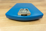 70s Blue Midcentury Mechanical BATHROOM SCALE By Soehnle Westgermany