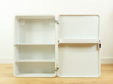 White 60s Midcentury Medicine Cabinet by KSR Westgermany