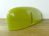 1970s Mossgreen Floating Ceramic Bathroom Shelf - Midcentury Home