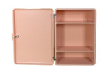 1960s Dusky Pink Italian Design BATHROOM Medicine CABINET by CM Torino