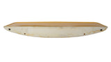 1970s Midcentury Curry Colored Floating Ceramic Bathroom Shelf