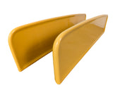 1970s Midcentury Curry Colored Floating Ceramic Bathroom Shelf