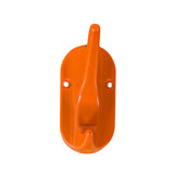 Original 1970s Orange Midcentury Plastic Hooks for Wall Mounting - 1 of 18
