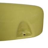 Étagère de salle de bains flottante en céramique vert mousse, années 70 - Intérieur mid-century