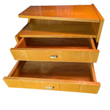 Vintage 1960s Wooden Nightstands – Matching Pair with Drawers