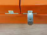Ultra Rare! XXL 1970s Italian orange MEDICINE CABINET by Carrara & Matta