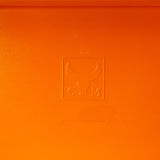 Ultra Rare! XXL 1970s Italian orange MEDICINE CABINET by Carrara & Matta