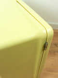 Rare original 1960s VANILLA yellow Italian design MEDICINE CABINET
