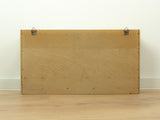 Original 60s vintage wooden WALL CABINET light gray sliding doors
