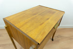 1960s Wooden Midcenturymodern NIGHTSTAND SEWING CART Side Table