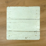 Original 1950s VINTAGE rustic WOODEN STOOL side table plant