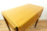 1960s Wooden Midcenturymodern NIGHTSTAND SEWING CART Side Table