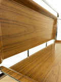 1970s Midcentury FOLDING BAR CART 'Dinett', Westgermany
