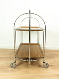 1970s Midcentury FOLDING BAR CART 'Dinett', Westgermany