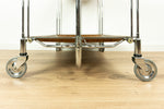 1970s Midcentury FOLDING BAR CART 'Dinett', Westgermany