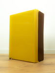 Unused! Curry colored Brown 1970s midcentury MEDICINE CABINET by Allibert