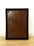 Unused! Curry colored Brown 1970s midcentury MEDICINE CABINET by Allibert