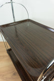 Iconic 1960s midcentury rosewood FOLDING TROLLEY by Bremshey Westgermany