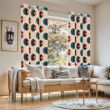 Retro 60s Blackout Curtains: Midcentury Custom Sizes Drapes