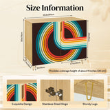 Retro Wooden Storage Cabinet with Hairpin Legs – Midcentury Modern Style