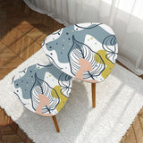 Triangle 60s Retro Tripod Nesting Table Set, Leaves