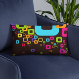 Midcentury Modern Side Table - Nightstand with USB & AC Outlets